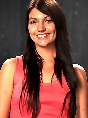 Welcome Cassandra to the playing board. Today she endures some incredibly tough bondage...
