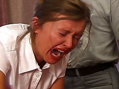 Severe classroom punishments for school girls in tears
