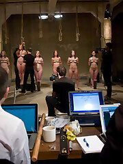 Free PREVIEW : WMV | WMV HD |MP4 HD |iPodThis is a previously recorded event from the Training of O archives published here as a bonus!Mansion holder, Peter Acworth, is highly annoyed that the training of Upper Floor slaves is taking so long. Worried that the slaves will not be ready for a Cocktail Party tentatively planned for next month, Peter has asked Lead Trainer, James Mogul, to screen a few local applicants and host a total-scale marionette audition in the Armory's basement that he will personally oversee. Among the applicants is Satine Pheonix, who shamefully collapsed from sugar deprivation at The First Supper inaugural event. Those who make it through the audition will inject a wearisome training program with hopes of eventually petitioning the House for a stance among the Upper Floor slave ranks.  Join Peter, James, handler Maestro and freshly initiated Upper Floor sub Cherry Torn to help test these applicants and determine who is worthy of being trained.