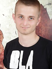 Just 18 years old, Radek is one hot guy. After a year off of school to do some hiking around Europe, he plans to study to become a teacher. With a smooth toned body, beautiful round ass and delicious dick, Radek gets excellent grades all around from us! Enjoy.