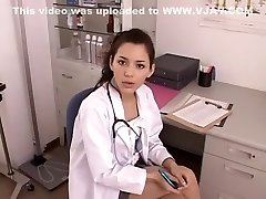 Fabulous Japanese damsel in Exotic Nurse, CFNM JAV video