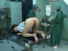 Cosplay Porn: Asians Nurses Cosplay Japanese MILF Nurse Plumbed Doctors Office part Trio