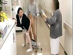 Dutiful Chinese Nurse Services Patient
