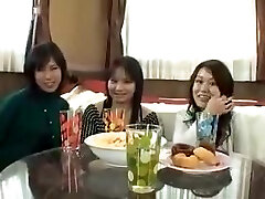 A Group Of Asian Girls Give Head And Jerk Off One Lucky Du