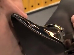 Horny Japanese girl in Incredible Office, Red Head JAV clip