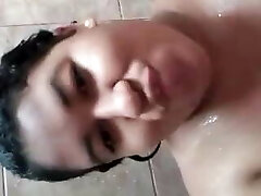 Chubby Aunty New Bathroom Selfie... Chubby Aunty New Bathroom Selfie...