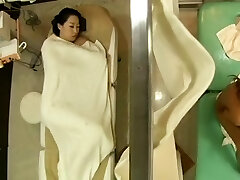 Japanese mummy and not her daughter massage