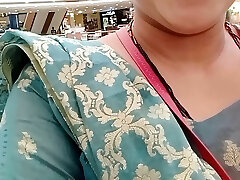 Sangeeta Goes To A Mall Unisex Wc And Gets Kinky While Pissing And Farting (Telugu Audio) 