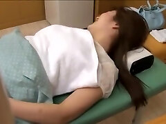 Busty Jap teen screwed in voyeur glamour massage movie