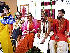 Desi queen Bbw Sucharita Total foursome Swayambar hardcore erotic Night Group sex gangbang Full Movie ( Hindi Audio ) 