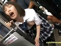 Jav Student Ambushed On A Bus Boinked Hard In Public Outrageous Episode
