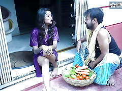 Young Scorching and Sexy Freshly Married Bhabhiji Fucked with Sabjiwala ( Hindi Audio )