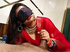 Indian stepmom caught her stepson stroking with her panties and smashed her