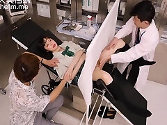 Asian School Goirl Tease Her Doctor And Ends In Warm Fuck - Hot Asian Teen Orgasm On Therapists Cock