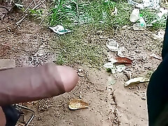 Indian beauty Desi bhabhi forest outdoor hard-core Fuck-fest video