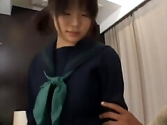 Horny Japanese breezy Hina Komatsu in Amazing Multiracial, Fingering JAV clip