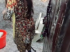 Indian Wifey Fucked In Bathroom By Her Proprietor With Clear Hindi Audio Dirty Talk