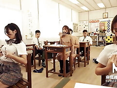 Trailer - MDHS-0009 - Model Super Sexual Lesson College - Midterm Exam - Xu Lei - Best Original Asia Pornography Video