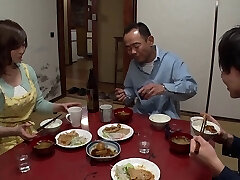 Cutest girl from Japan allows the guy to take a look at her breasts