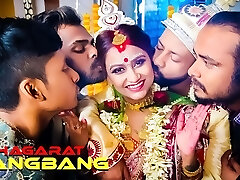 gangbang suhagarat - esposa india de besi muy primera suhagarat con cuatro maridos (película completa )