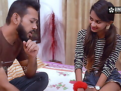 Schoolgirl Sudipa Fucks her Tutor during Class (Hindi Audio)