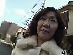Japanese MILF Receiving The Cum In Her Slit