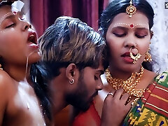 Tamil wife very 1st Suhagraat with her Big Cock husband and Jism Swallowing after Rough Sex ( Hindi Audio )