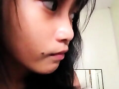 Playsome dark haired maid gets drilled hard