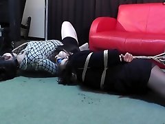Widow and Mistress Restrain Bondage Widow and Mistress Restrain Bondage