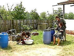 GROSSI CALIBRI AL CAMPO MILITARE utter hardcore scene 02 by Angelica Bella the italian porno celebrity restored