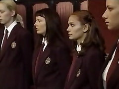 Classic italian schoolgirls Trio