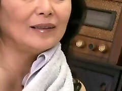 Old and horny Japanese mature bitch finger plumbed Old and horny Japanese mature bitch finger plumbed
