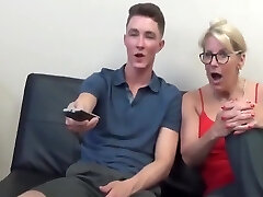 Watching Porno With Aunty Watching Porno With Aunty
