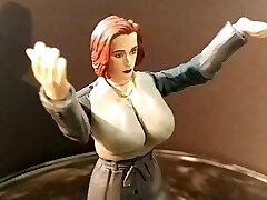 Gillian Anderson Xfiles Toy Fetish fantasy sci sculpt WIP