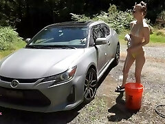 sexy lavado de coches