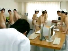 chinese naked nurse in the hospital