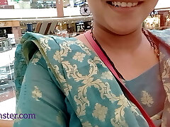 Sangeeta Heads To A Mall Unisex Restroom And Gets Horny While Pissing And Farting (Telugu Audio) 