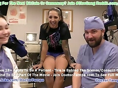 $CLOV Stefania Mafras Gyno Exam By Doctor Tampa & Nurse Lenne Lux On Pov Cameras @ GirlsGoneGynoCom