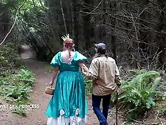 Faux Lumberjack takes his Princess with massive tits home for raw sex and a deep anal reaming