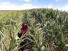 First Time Trying Standing Sixty-nine in a Cornfield and He Makes Me Cumhard