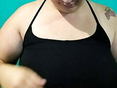 Big Bumpers BBW Teen Shows Her Amazing Tits