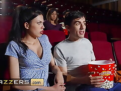 Jordi El Nino Polla Gets His Dick Fellated At The Movie Theatre By Hot Worker Tina Fire - Brazzers