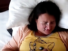 Amateur Messy Facial