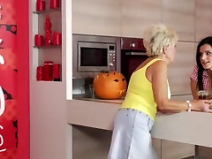 Exotic pornstar in hottest inexperienced, blonde sex clip