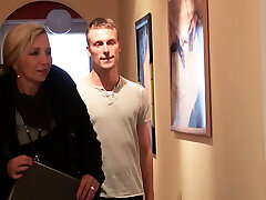 Young Fellow Seduce German Mature Bi jenny to Pound at Work Young Fellow Seduce German Mature Bi jenny to Pound at Work