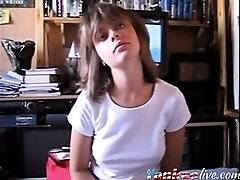 Virginal girl makes video for boyfriend