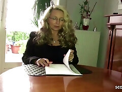 ROUGH Assfucking SEX FOR GERMAN MATURE TEACHER AT PRIVAT TUTORING