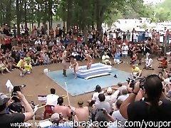 Inexperienced Naked Contest at This Years Nudes a Poppin Fest in Indiana