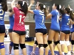 SWEETS butt SWEETS cameltoe on volleyball