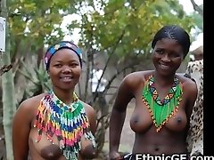 African Ebony Teenager GFs!